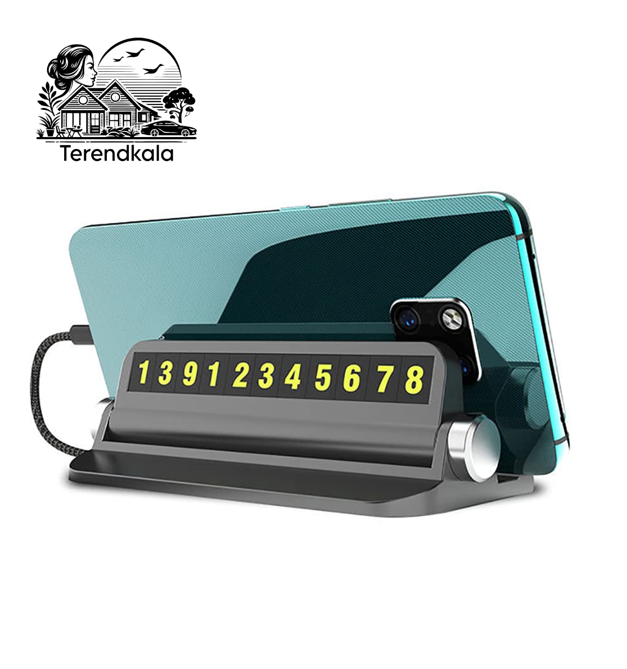 هولدر موبایل شماره پارک دار خودرو