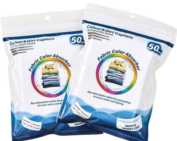 پد جاذب رنگ لباس جادویی ۵۰ عددی