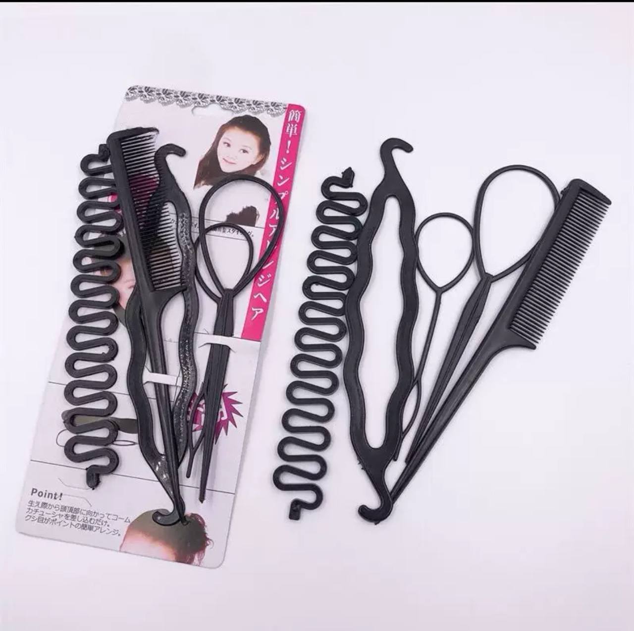 ابزار شینیون ۵ تکه